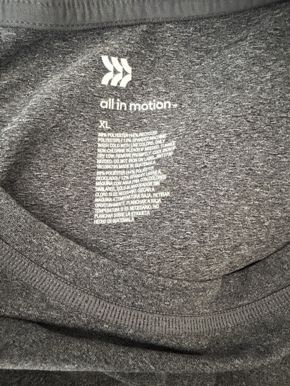 all in motion Gray Long Sleeve Shirt - Picture 2 of 2